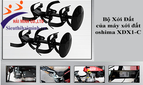 Máy xới đất được thiết kế theo công nghệ hàng đầu Nhật Bản